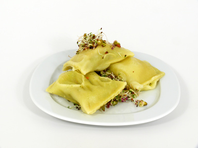 gefüllte Teigtaschen