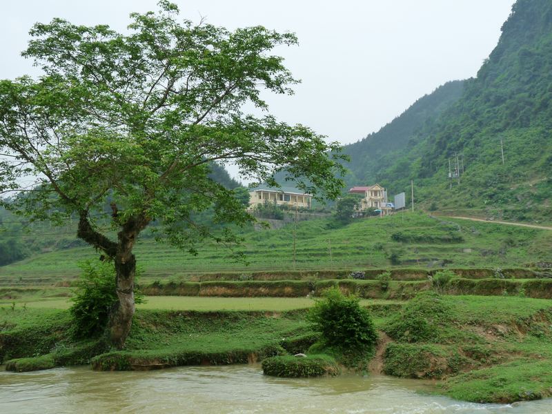 Landschaft in Vietnam