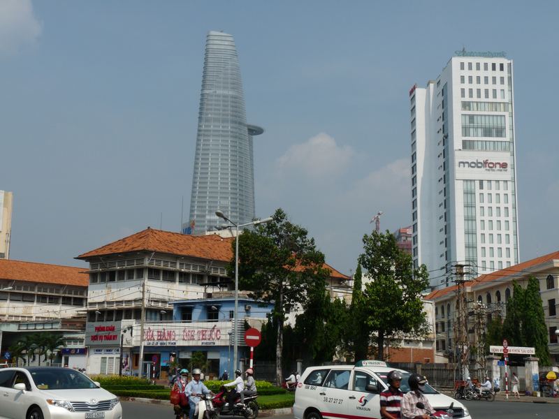 Blick auf Ho Chi Minh Stadt